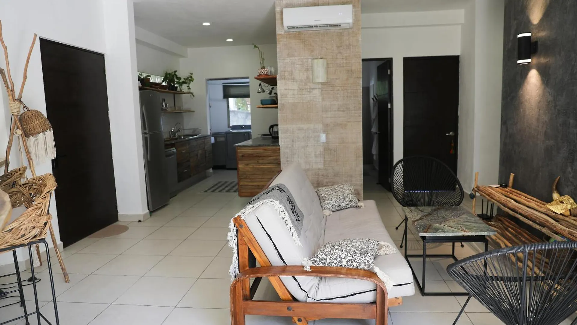 Full Equipped 2 Bdrm Condo In Gated Community & Pool View Playa del Carmen Apartment
